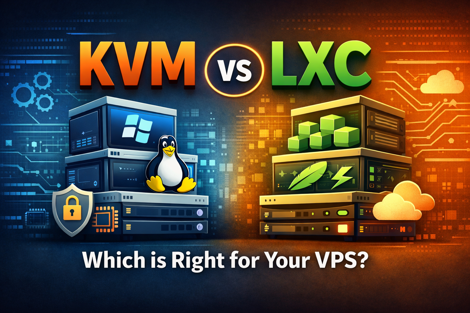 KVM vs LXC: Which Virtualization Technology Is Right for Your VPS?