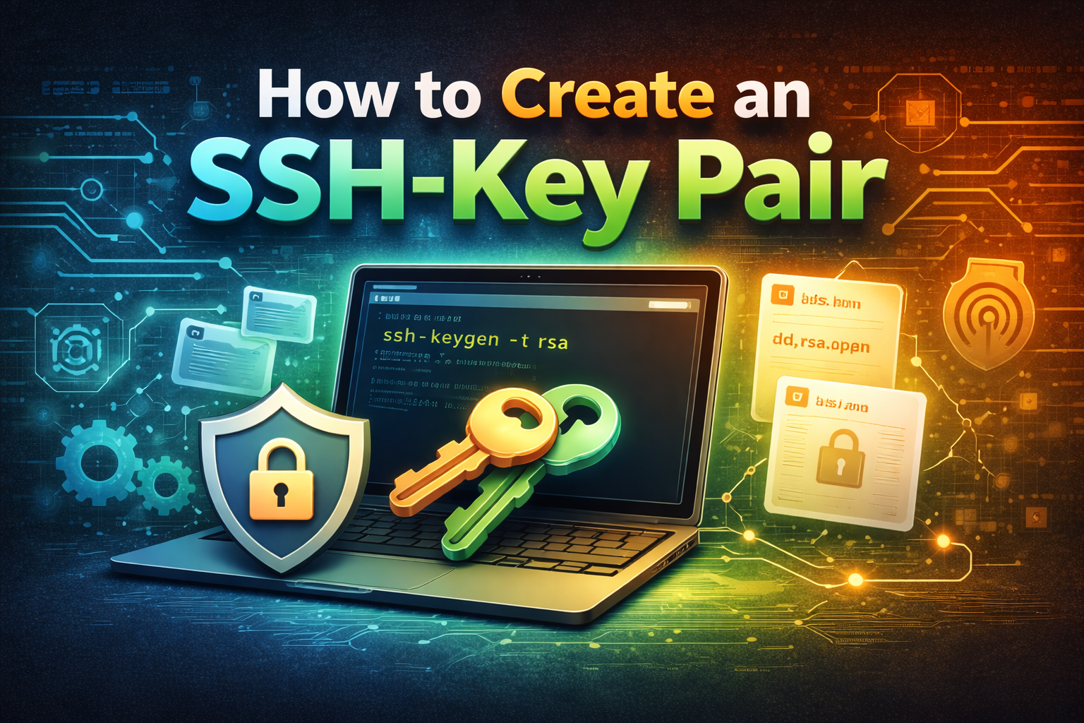 Create Ssh Key Pair Debian/Ubuntu Or Any Linux Distro With Openssh installed