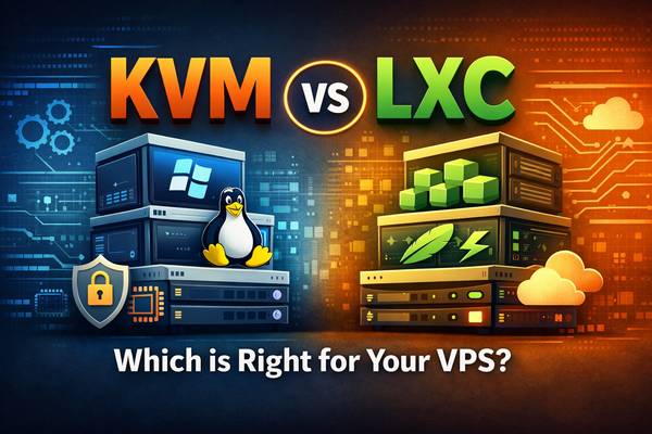 KVM vs LXC: Which Virtualization Technology Is Right for Your VPS?